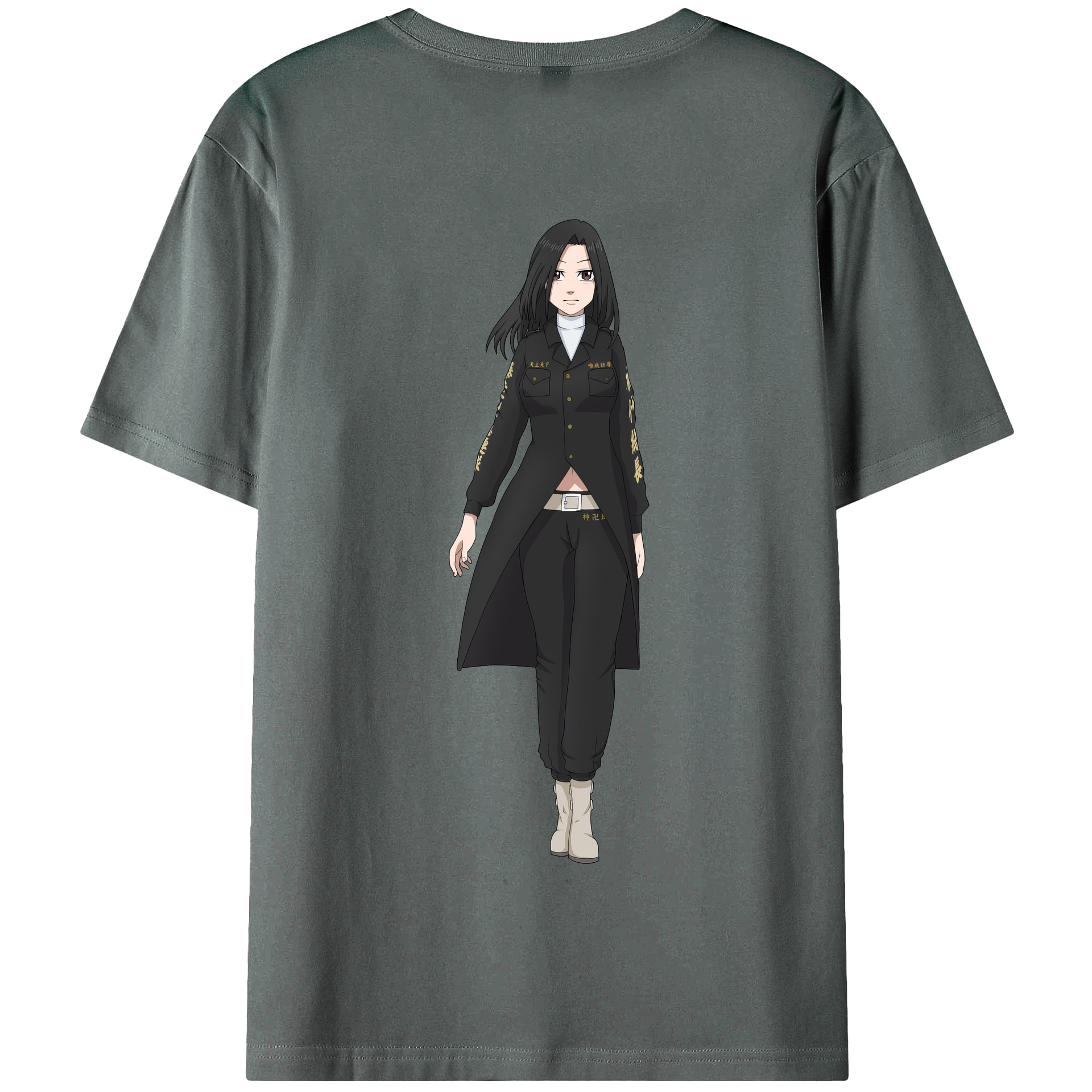 （画像用） 東京リベンジャーズ Tokyo Revengers 綿100％半袖Tシャツ（背面プリント）